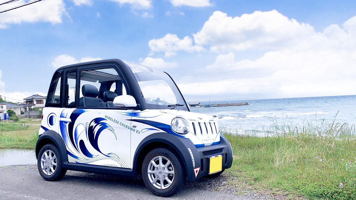 出光興産による千葉県館山市でのMaaS事業の実証第二弾にタジマ超小型EVが採用 タジマEV 超小型EV